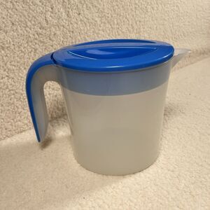 Mr. Coffee Iced Tea Maker TM70 Replacement 3 Quart Pitcher - Blue Lid Genuine